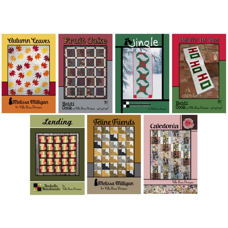 December 2025 New Villa Rosa 7 Pattern Bundle