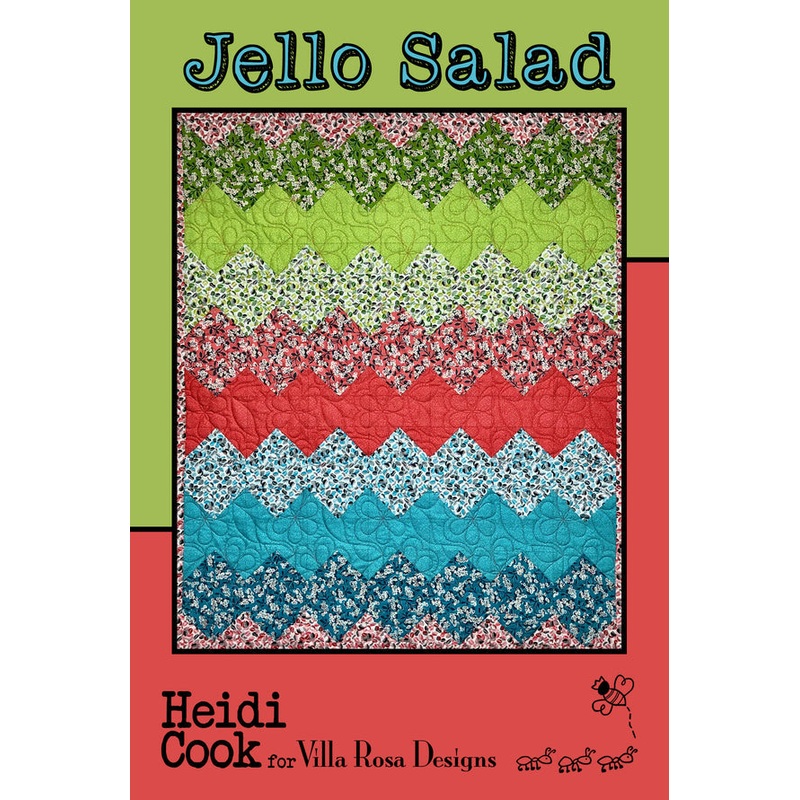 Jello Salad Quilt Pattern by Villa Rosa Designs