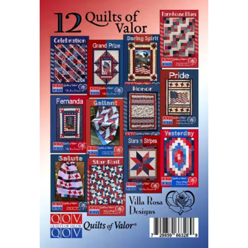 Quilts of Valor # VRDDR007 from Villa Rosa Designs