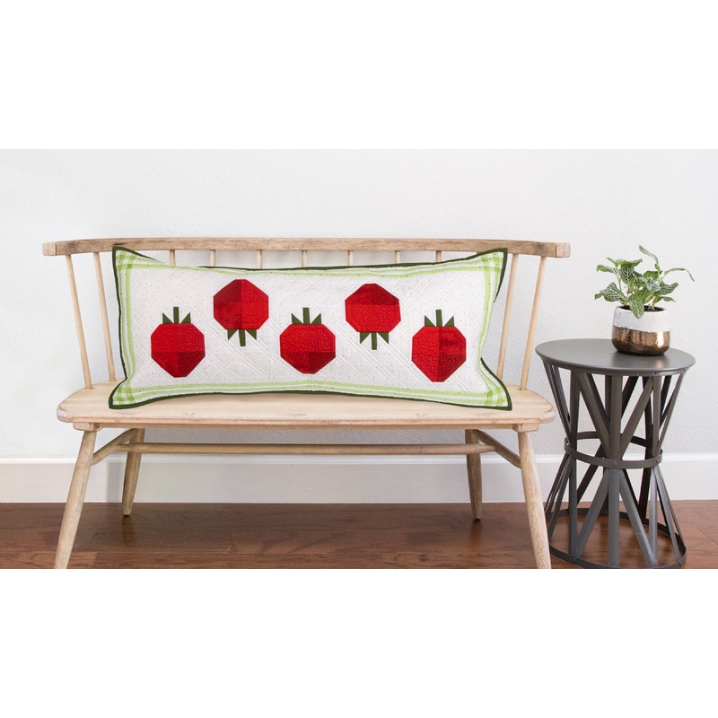 Riley Blake Bench Pillow Kit of the Month - AUGUST - Berry Smart