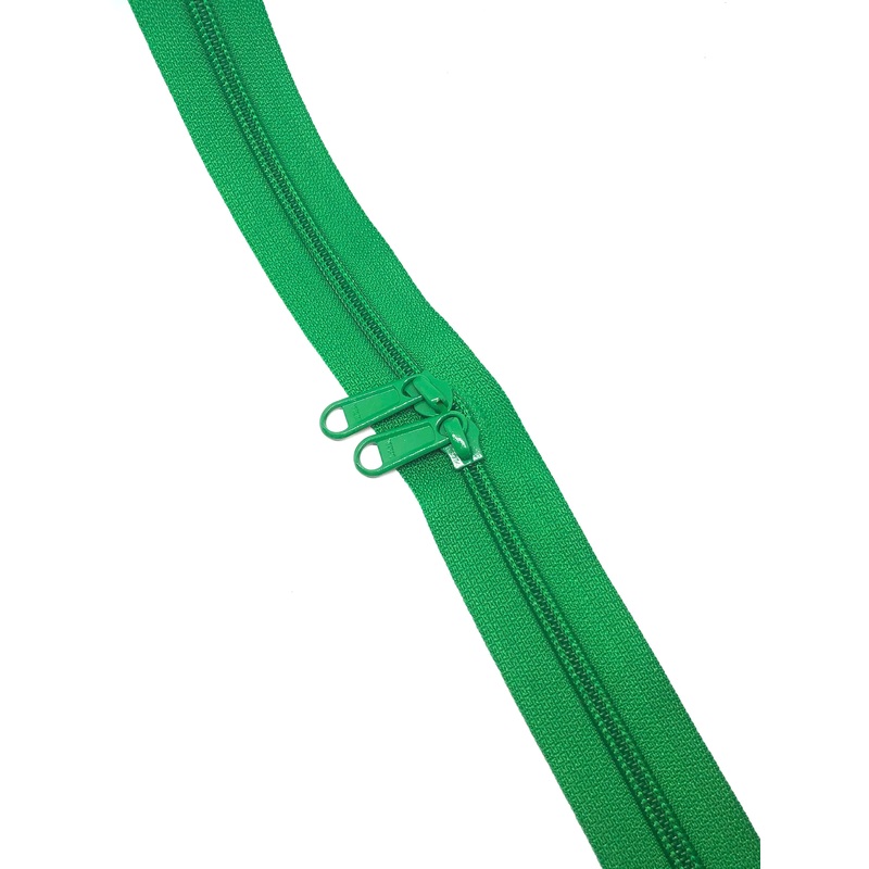 YKK Nylon No.5 Zip Chain - Emerald Green - Colour No 876