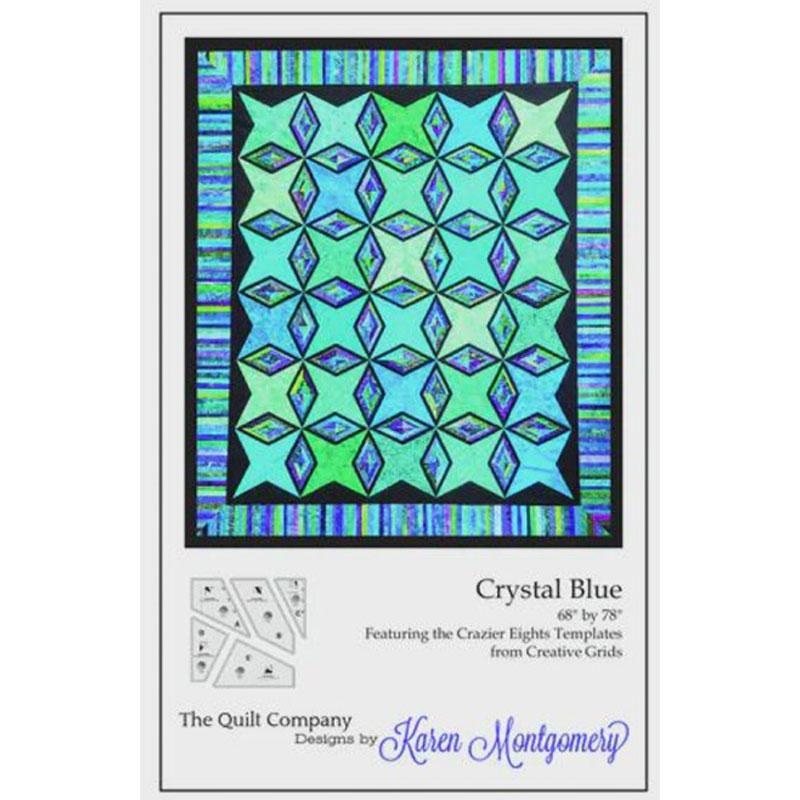 Crystal Blue Pattern by Karen Montgomery