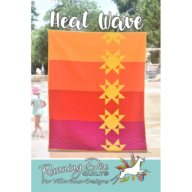 Heat Wave Quilt Pattern by Villa Rosa Designs