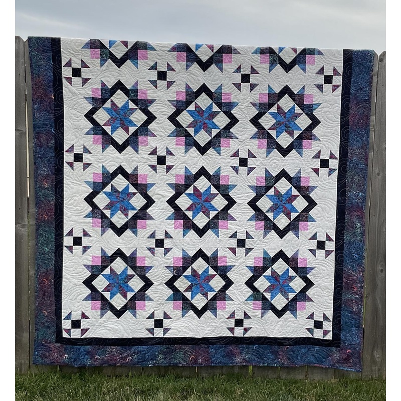 Quilt-Garden Party Batik --76"x90"