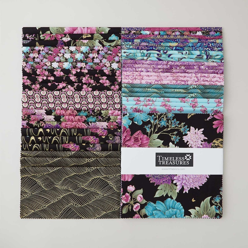 Shizuka Metallic 10" Squares