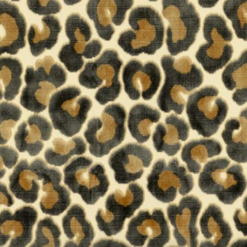 1.5 Yards Kravet Couture The Hunt is On Anthracite Decorator Fabric
