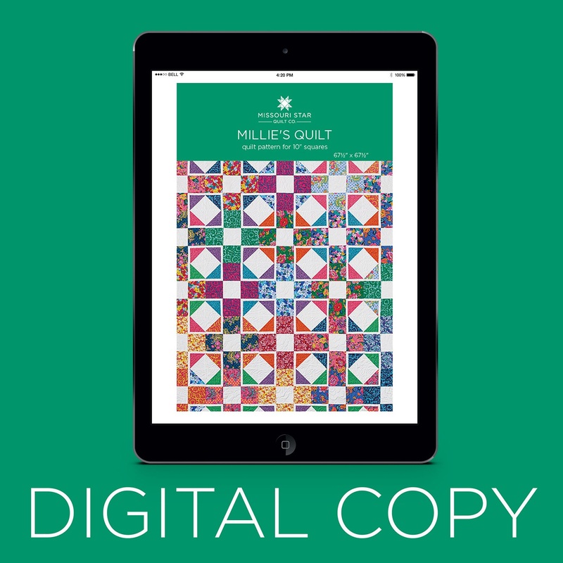 Digital Download - Millie's Quilt Quilt Pattern by Missouri Star