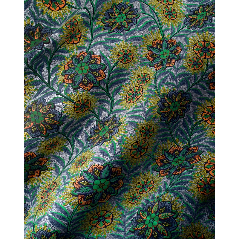 Satin Royal | VLW0478.006 | Emerald Green Embellished