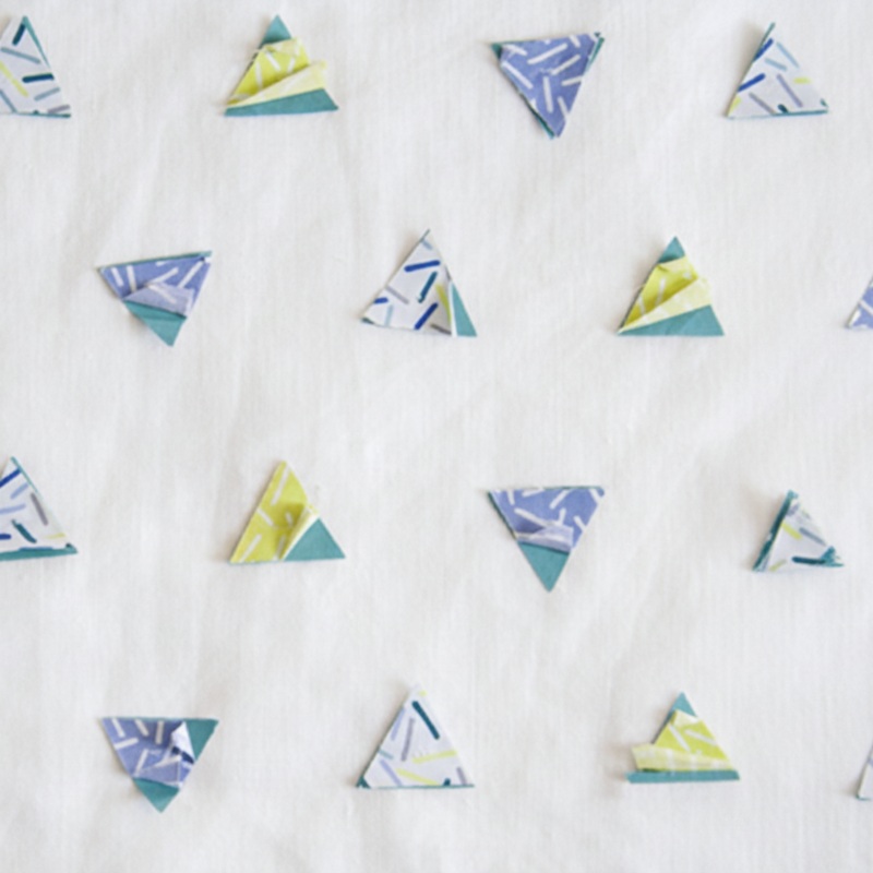 1.65 Yards Aldeco Fabrics Confetti Applique 01 Cool Party Decorator Fabric