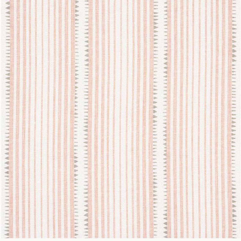 1.85 Yards of Schumacher David Oliver Moncorvo Blush Decorator Fabric
