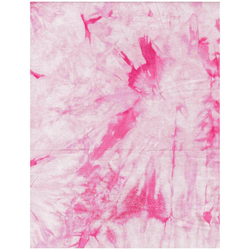 Rayon Jersey Tie-Dye Stretch Knit Fabric - KNT4350 PINK HOT