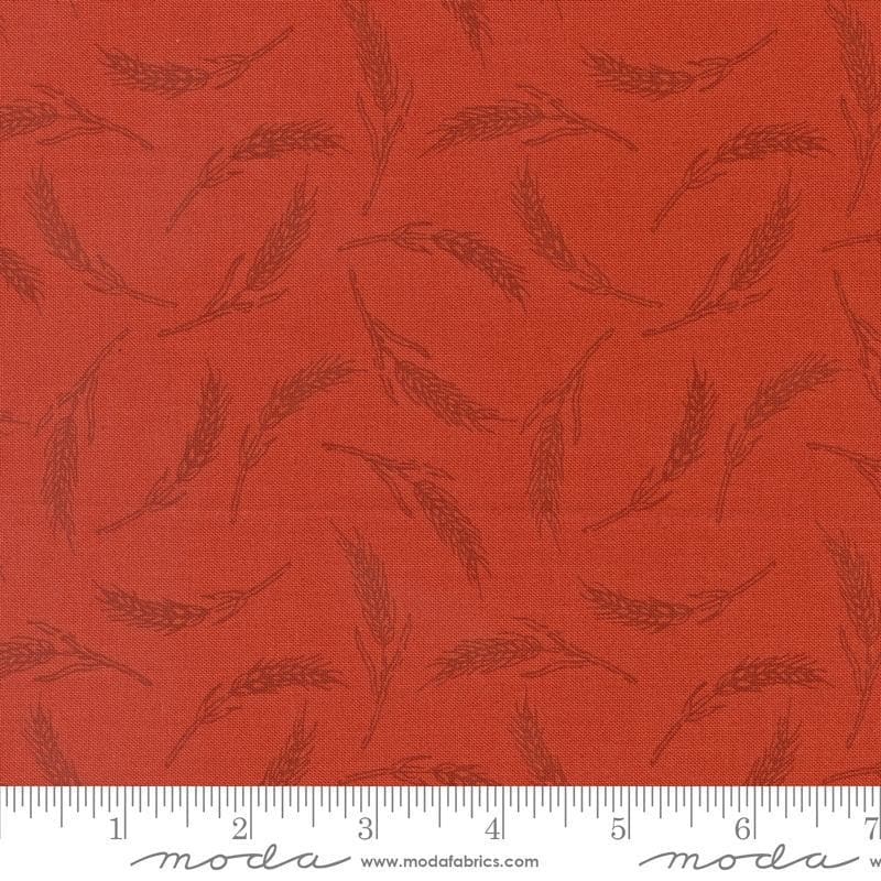 SALE Farmstead Wheat 20905 Copper - Moda Fabrics - Nature Vintage - Quilting Cotton Fabric