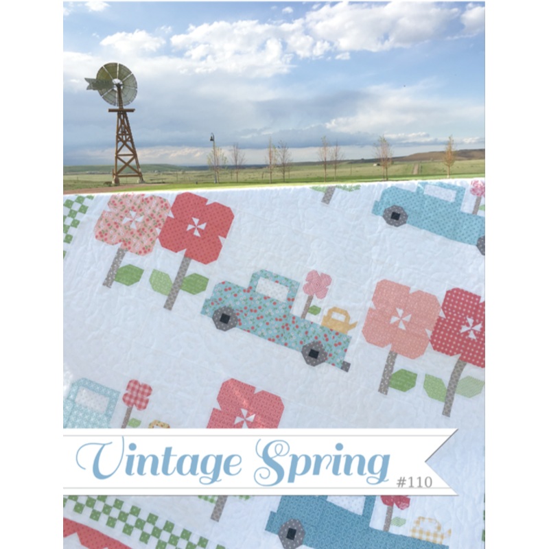 Vintage Spring Quilt Pattern by Erica Made Designs