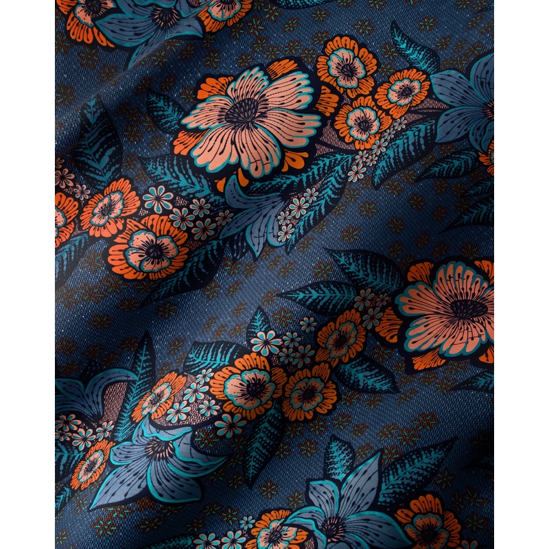 Satin Royal | VLW4754.002 | Blue Embellished