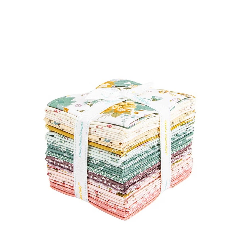 Renew by Gervais Fat Quarter Bundle by Sandy Gervais for Riley Blake Designs
