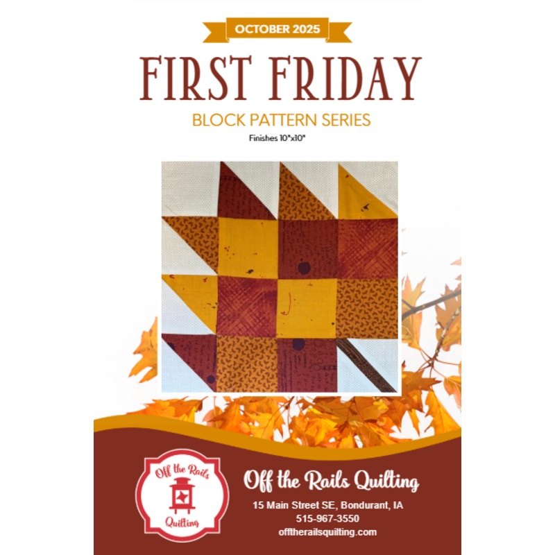 First Friday - October 2025 Block Pattern