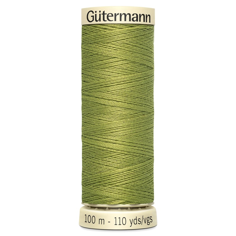 Gutermann Sew All Polyester Sewing Thread - 100m/110 yards - 582 - Moss Green