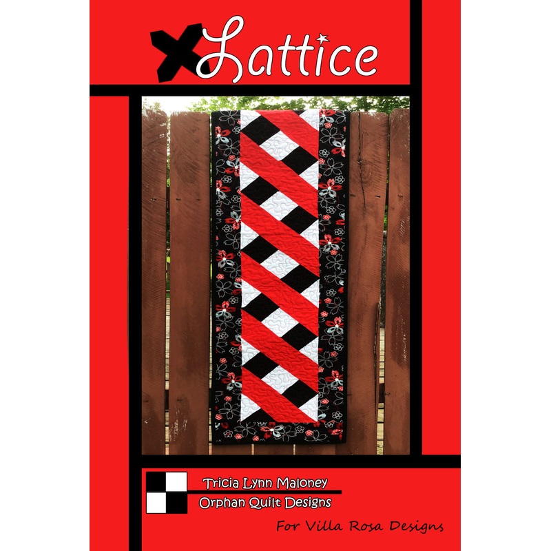 Lattice Table Runner Quilt Pattern by Villa Rosa Designs