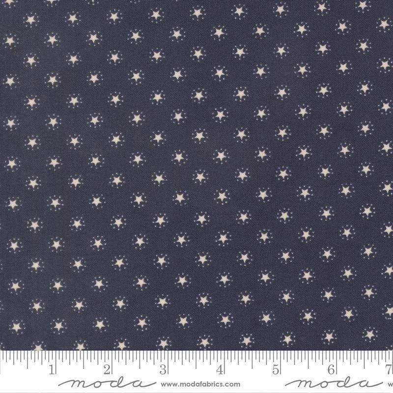 America 250 Years Starbright Loyalty Blue Patriotic Fabric - 56182 - Moda Fabrics Quilting Cotton Fabric