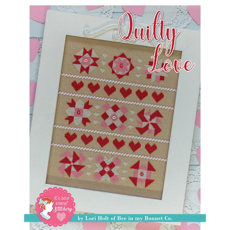 Quilty Love Cross Stitch Pattern by Lori Holt of Bee in my Bonnet