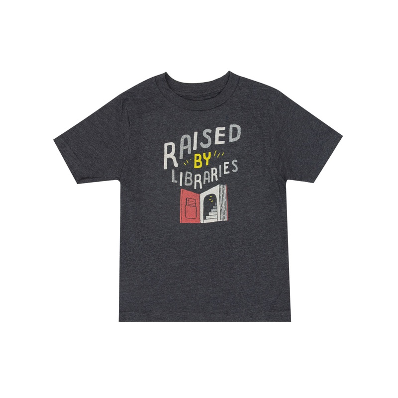 Raised by Libraries Kids' T-Shirt