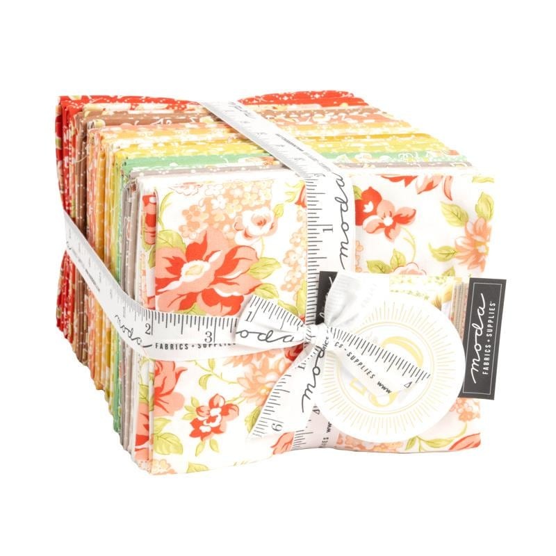 SALE Portofino Fat Quarter Bundle 40-Piece - 35390AB - Moda Fabrics - Precut - Floral - Quilting Cotton Fabric