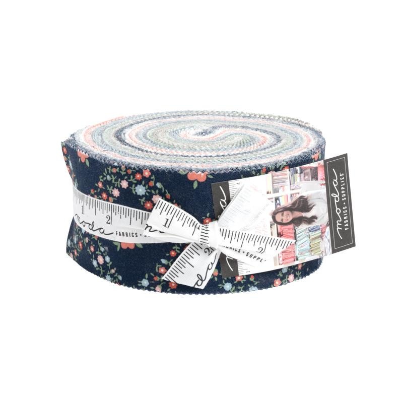 SALE Rosemary Cottage 2.5-Inch Jelly Roll Rolie Polie 40-Piece - 55310JR - Moda Fabrics - Precut Bundle - Quilting Cotton Fabric