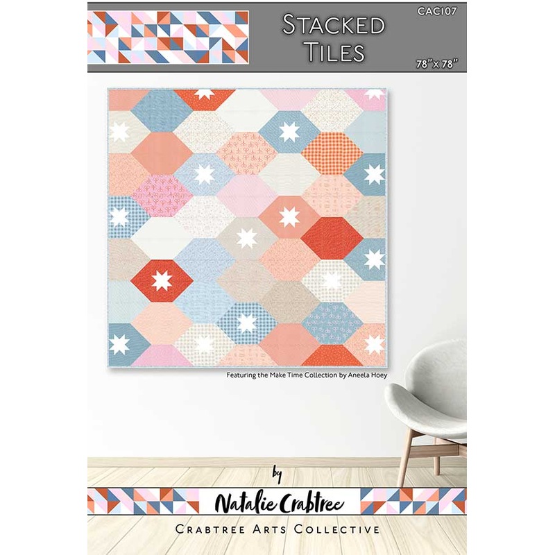 Stacked Tiles Quilt Pattern by Crabtree Arts Collective