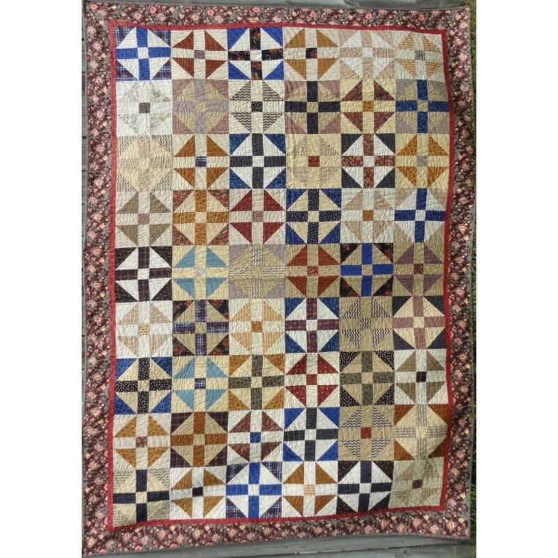 Quilt-1154 - - Finished Quilt