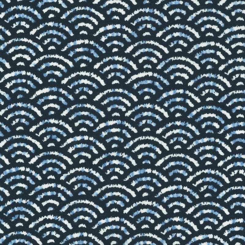 Shibori Blues: Navy D7-1