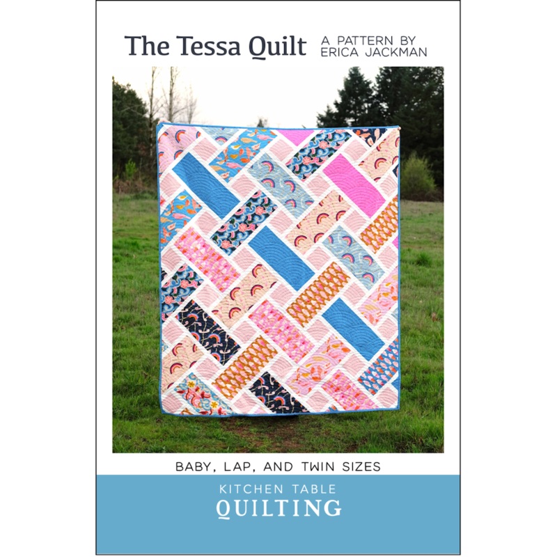 The Tessa Quilt Pattern by Kitchen Table Quilting