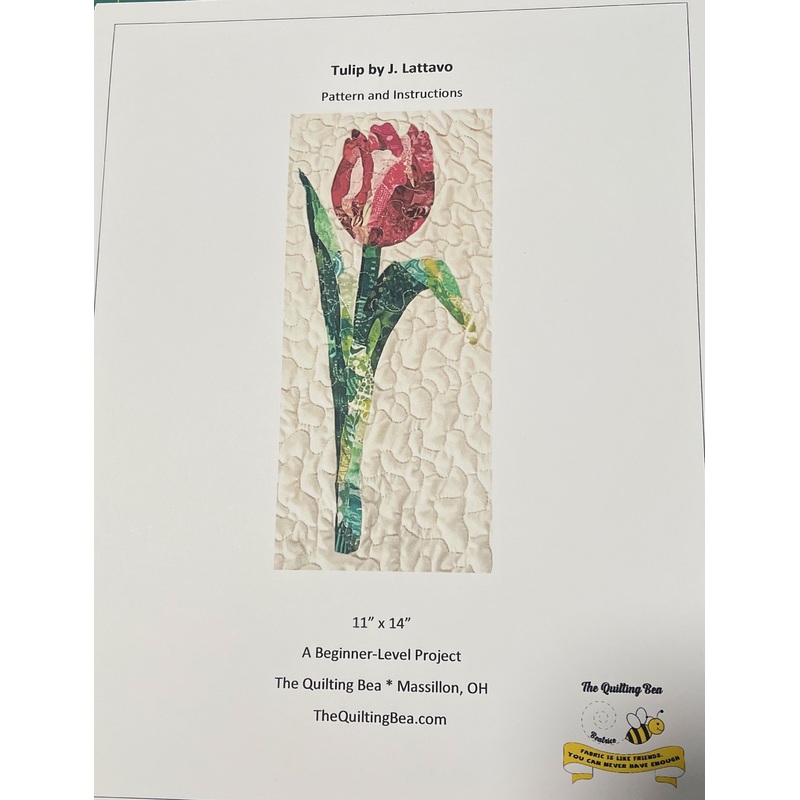 Tulip Beginner Collage Pattern & Instructions