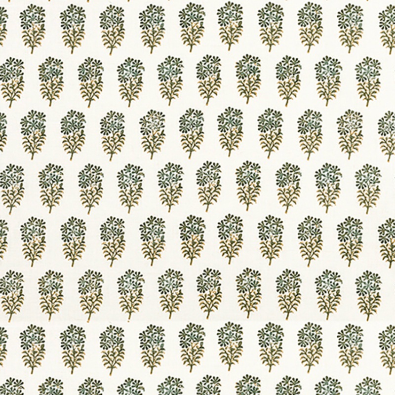 1.25 Yards Namay Samay Alya-Chota Kale Decorator Fabric