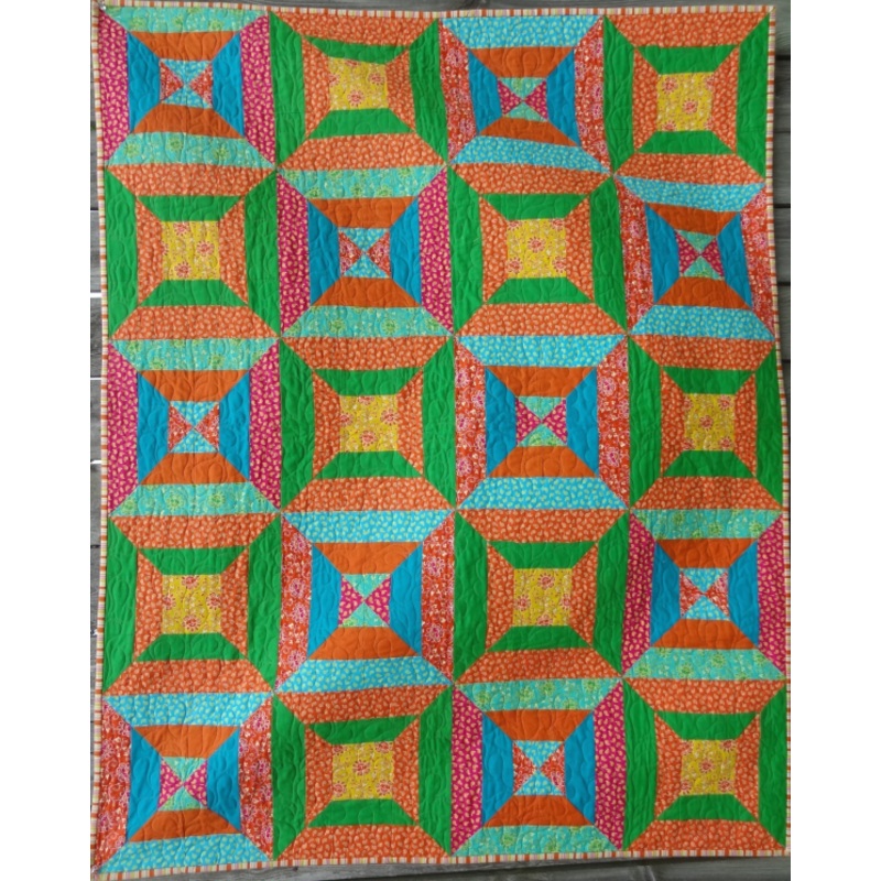 Quilt-1697 - - Finished Quilt