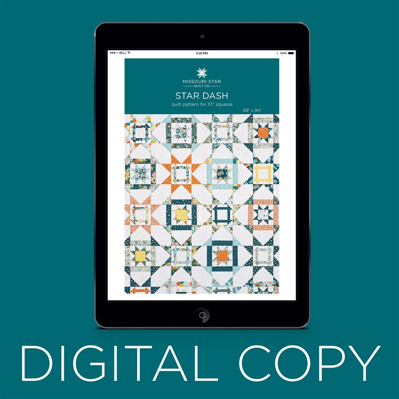 Digital Download - Star Dash Quilt Pattern by Missouri Star