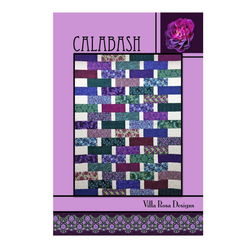 SALE Calabash Quilt PATTERN P147 - Villa Rosa Designs - Riley Blake Designs - Instructions Only - Pieced 5" Strips