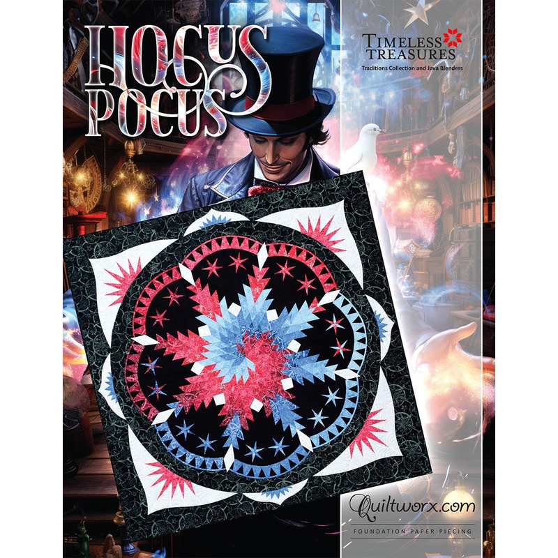 Hocus Pocus Pattern by Judy Niemeyer X