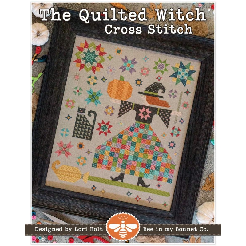 SALE The Quilted Witch Cross Stitch PATTERN P051-ISE-4014 - Riley Blake - Instructions Only - It's Sew Emma - Counted Cross Stitch