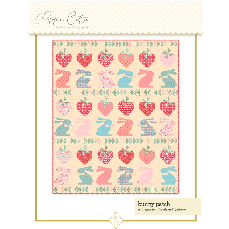 Bunny Patch Quilt Pattern by Poppie Cotton Fabrics