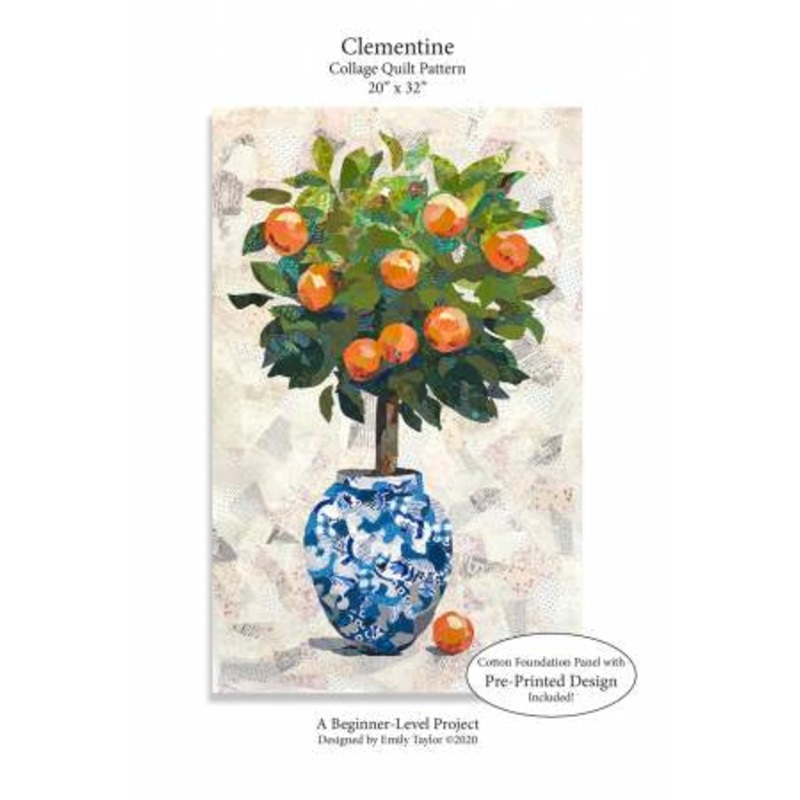 Clementine Collage Pattern