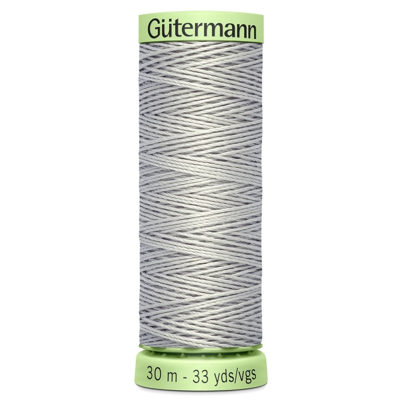 Gutermann Top Stitch - All Polyester Sewing Thread - 30m/33yds - 38 - Grey