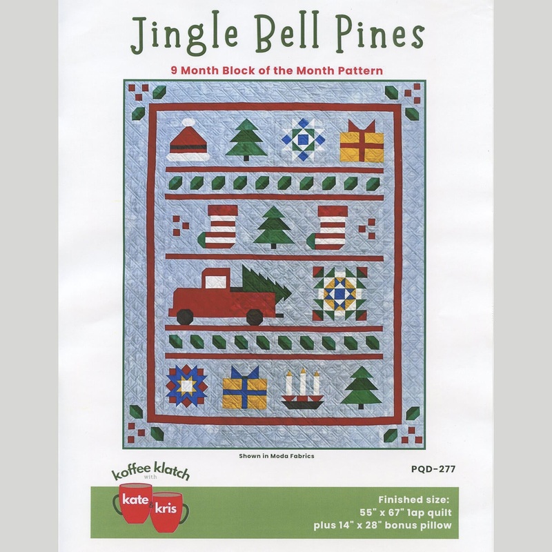 Jingle Bell Pines Block of the Month Pattern