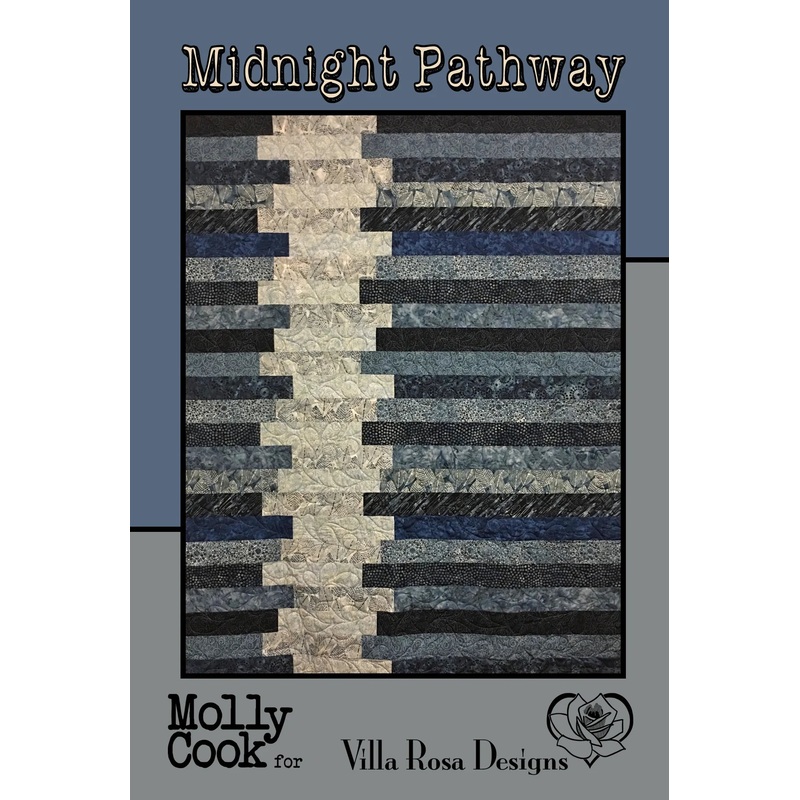 Midnight Pathway Quilt Pattern by Villa Rosa Designs