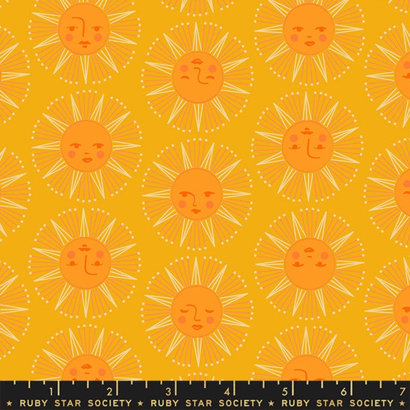 Rise and Shine- Ruby Star Society Sundream Buttercup- 100% Cotton Fabric