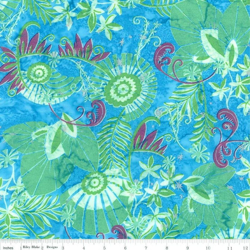 SALE Batiks Expressions Bedazzled! Hand-Dyes BT23140 Stardust Splash - Riley Blake Designs - Hand-Dyed Print - Quilting Cotton Fabric