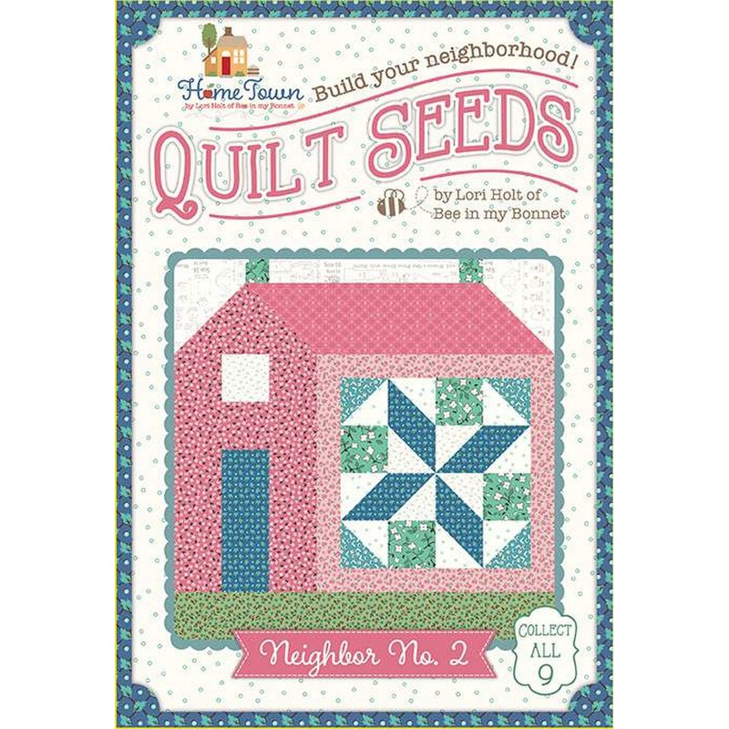 SALE Quilt Seeds Quilt PATTERN Home Town Neighbor No. 2 ST-31101 by Lori Holt - Riley Blake - Instructions Only - Paper Pattern Included
