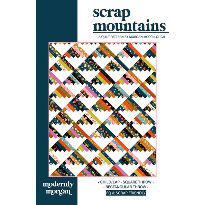 Scrap Mountains Quilt Pattern by Modernly Morgan - MM 035