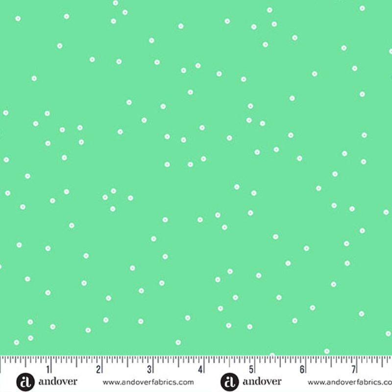 Sequin Quilt Fabric - Sequin Dot in Mint - A-1371-G1