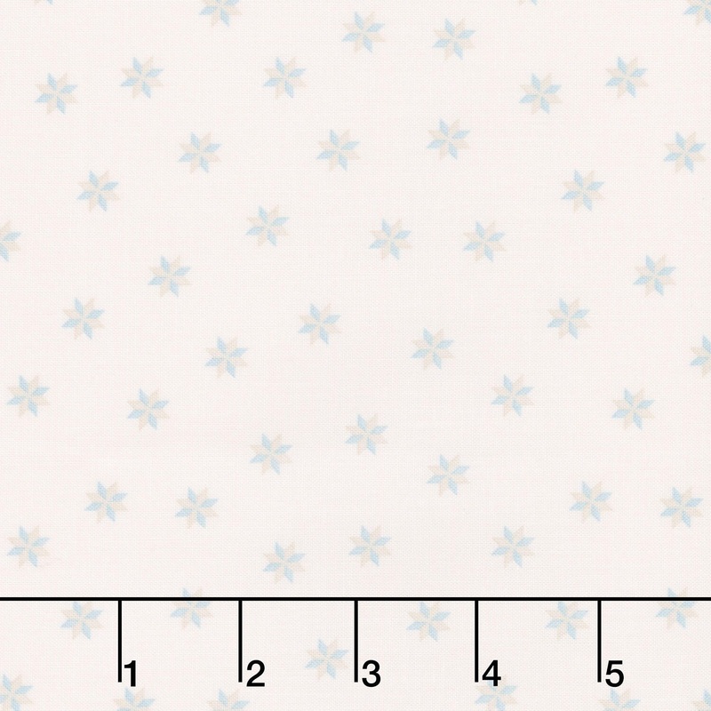 Sewing Bird - Le Moyne Star Shell Yardage