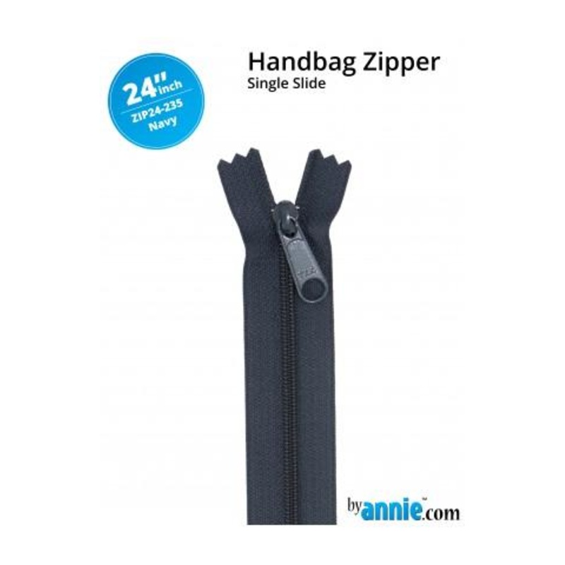 Zipper 24in Single Slide-Navy